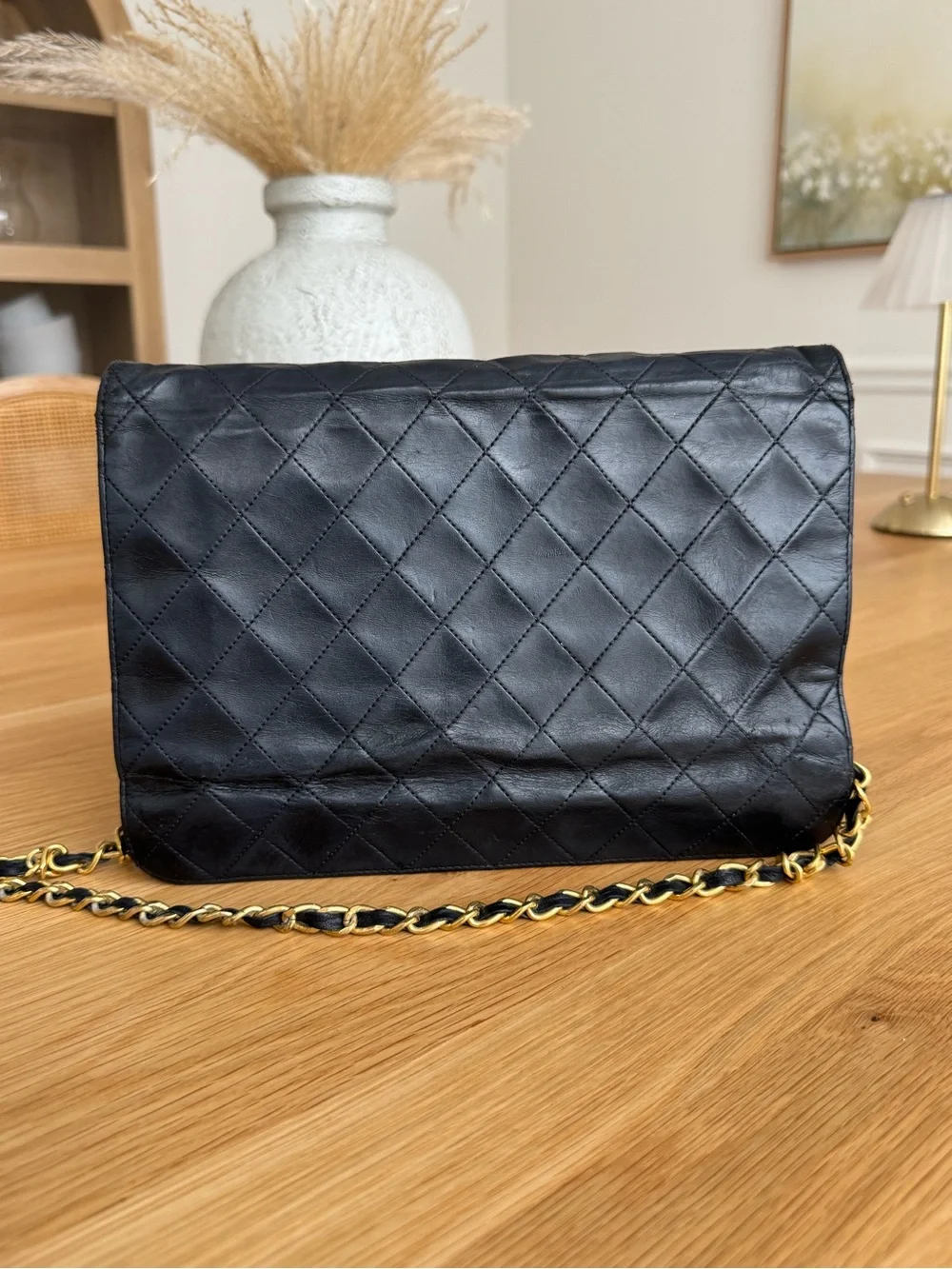 ✅AUTHENTIC✅CHANEL LAMBSKIN QUILTED BAG